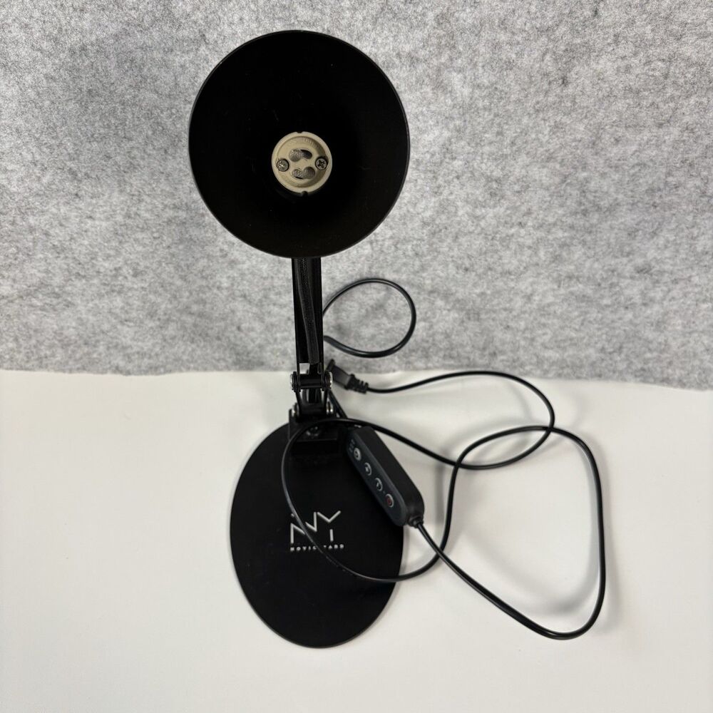 Novic Yard Black Small Collapsible LED Lamp Candle Warmer Power Adapter & Timer